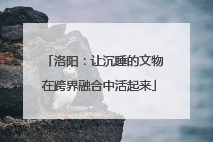 洛阳：让沉睡的文物在跨界融合中活起来